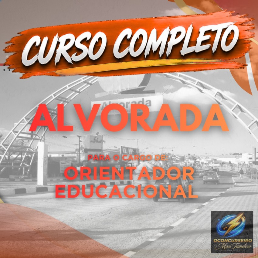 CURSO EAD - ALVORADA - ORIENTADOR EDUCACIONAL