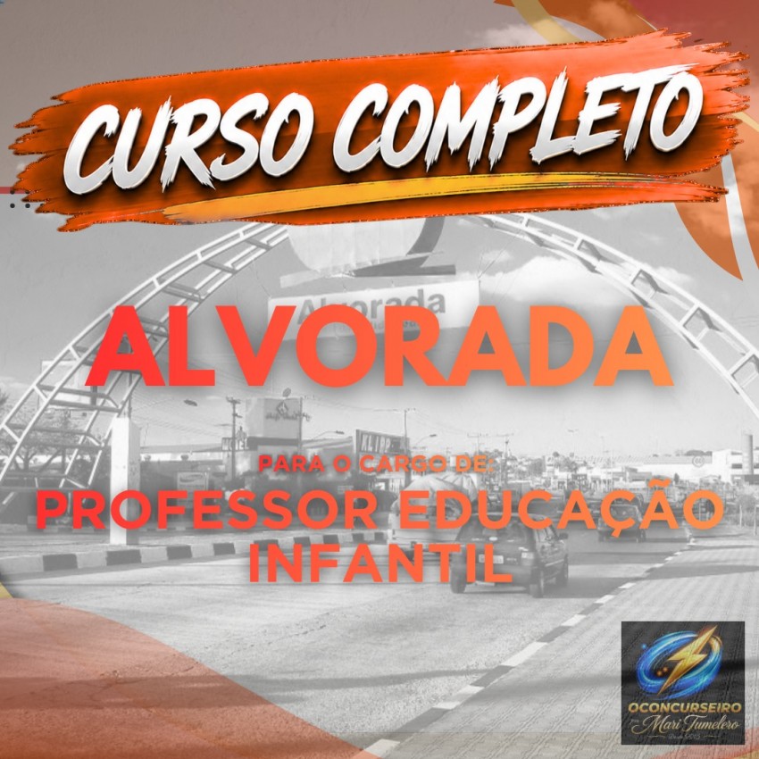 CURSO EAD - ALVORADA - PROFESSOR EDUCA��O INFANTIL