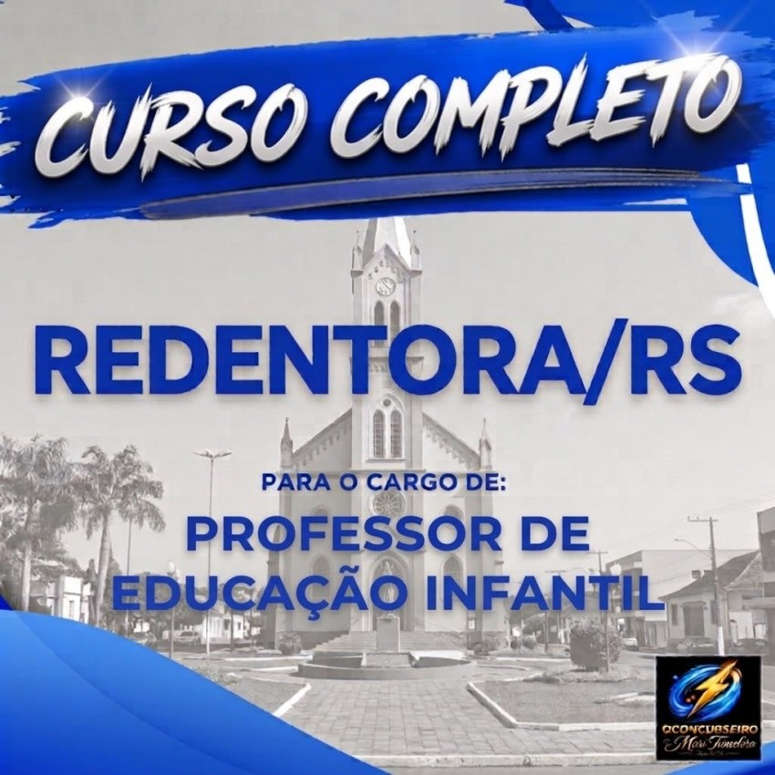 CURSO EAD - REDENTORA - PROFESSOR DE EDUCA��O INFANTIL