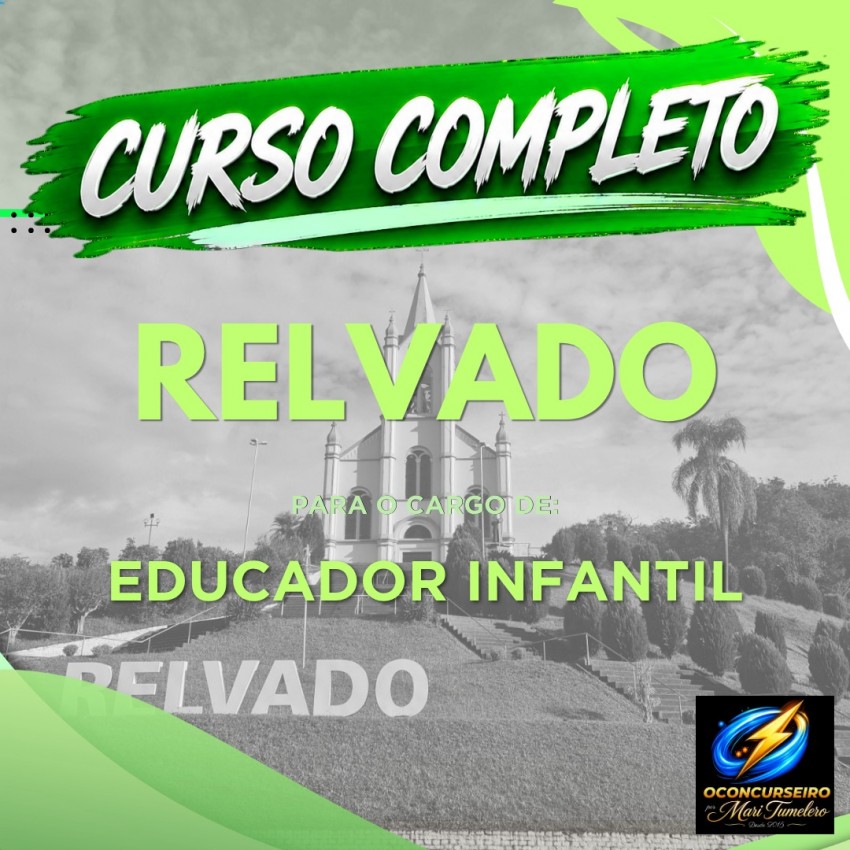 CURSO EAD - RELVADO - EDUCADOR INFANTIL