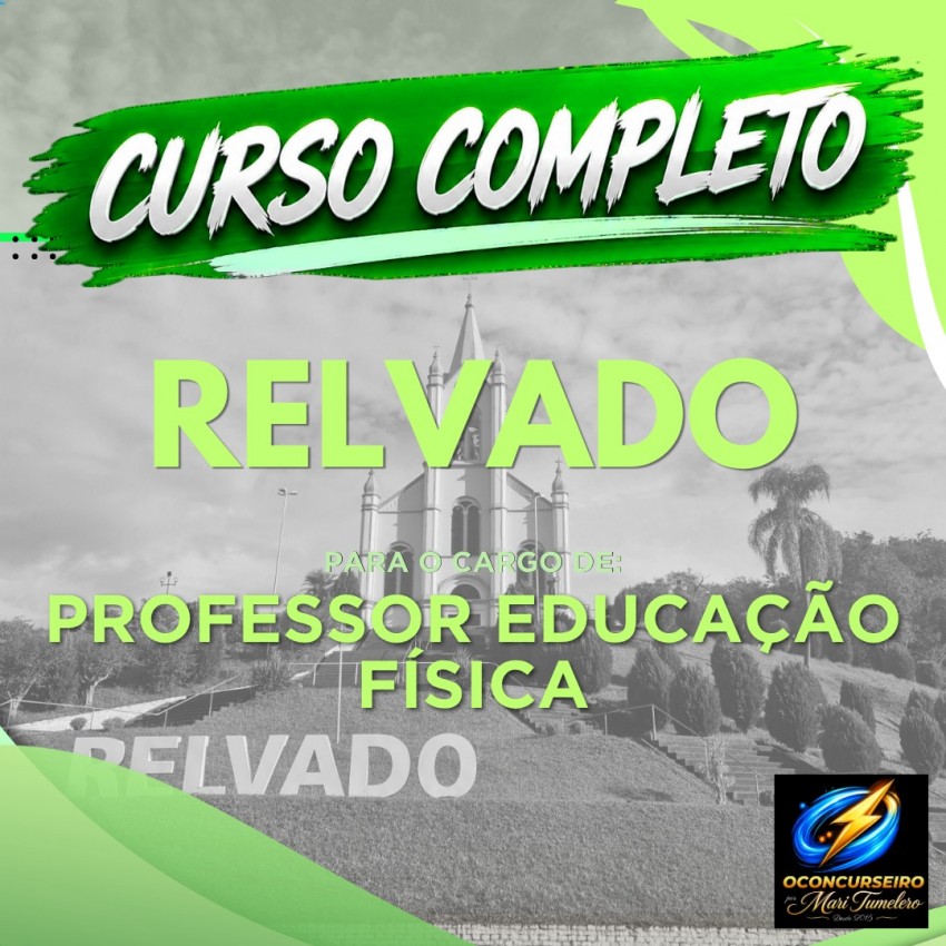 CURSO EAD - RELVADO - PROFESSOR EDUCA��O INFANTIL