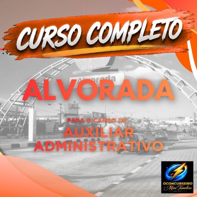 CURSO EAD - ALVORADA - AUXILIAR ADMINISTRATIVO