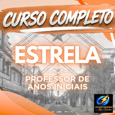 CURSO EAD - ESTRELA - PROFESSOR DE ANOS INICIAIS