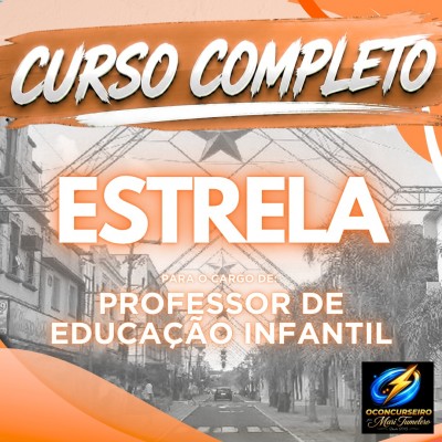CURSO EAD - ESTRELA - PROFESSOR DE EDUCA��O INFANTIL