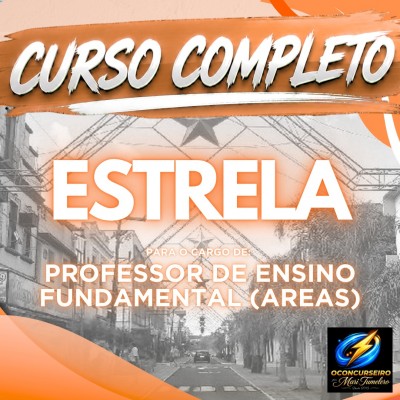 CURSO EAD - ESTRELA - PROFESSOR ENS FUNDAMENTAL (�REAS)