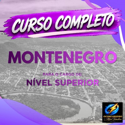 CURSO EAD - MONTENEGRO - N�VEL SUPERIOR