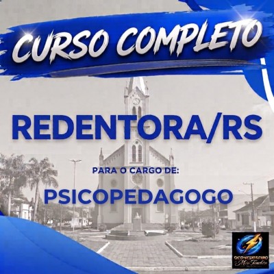 CURSO EAD - REDENTORA - PSICOPEDAGOGO