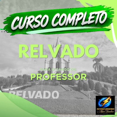 CURSO EAD - RELVADO - PROFESSOR