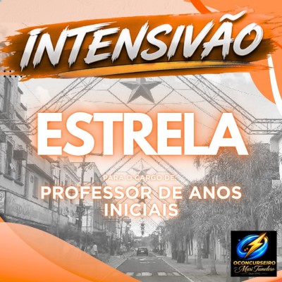 CURSO INTENSIVO - ESTRELA - PROFESSOR ANOS INICIAIS