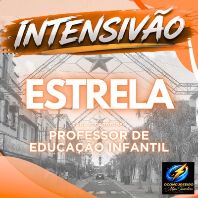 CURSO INTENSIVO - ESTRELA - PROFESSOR EDUCA��O INFANTIL